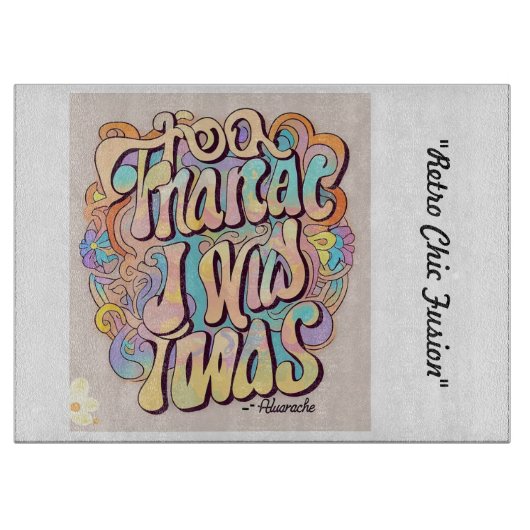 "Levendig erfgoed" Snijplank (Voorkant)