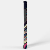 Levendig esthetisch portret - levendig kunstontwer samsung galaxy hoesje (Rechterkant)