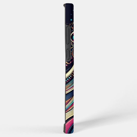 Levendig esthetisch portret - levendig kunstontwer samsung galaxy hoesje (Rechterkant)