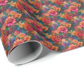 Levendig feest cadeaupapier (Rol Hoek)