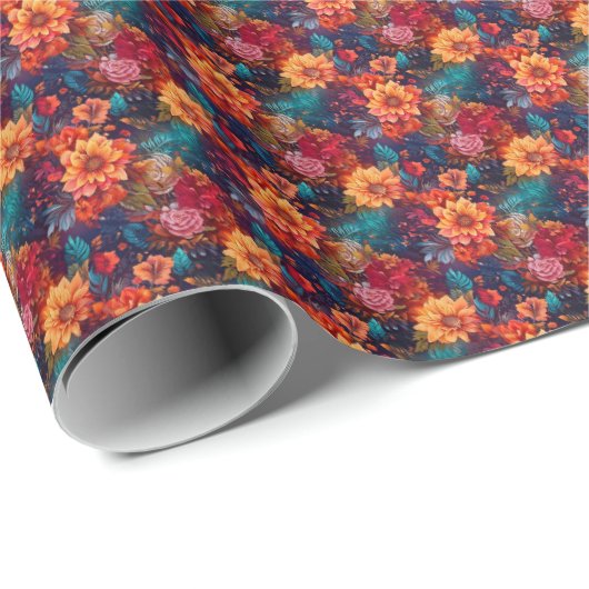 Levendig feest cadeaupapier (Rol Hoek)