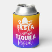 Levendig Fiesta Jubileumfeest Uitgebreid Blikjeskoeler (Blikje Voorkant)