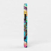 Levendig Floral Butterfly Glow Design Case-Mate iPhone Case (Achterkant/rechts)