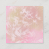 Levendig Floral Visitekaartje (Achterkant)