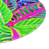 Levendig Foliage Elegantie Patroon Snijplank (Hoek)