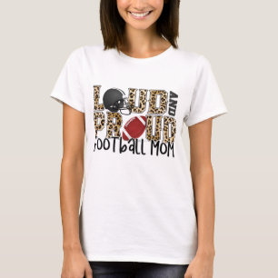 Levendig Football op luid papier T-shirt
