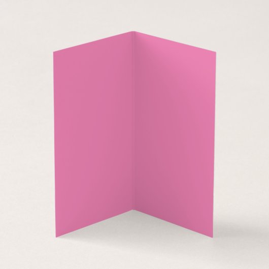 Levendig framboos rozeachtig rood modern stijlvol  visitekaartje (Binnen)