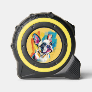 Levendig Frans Bulldog-kunstwerk Rolmaat