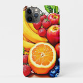 Levendig Fresh Fruit Delight-ontwerp Case-Mate iPhone Case (Achterkant)