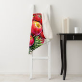 Levendig Fresh Fruit Delight-ontwerp Sherpa Deken (In situ)