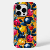 Levendig fruit barst in vet kleurenpalet Case-Mate iPhone case (Achterkant)