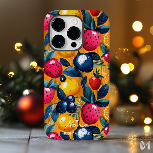 Levendig fruit barst in vet kleurenpalet Case-Mate iPhone case