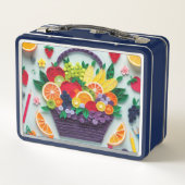 Levendig Fruit Basket Lunchbox Design (Achterkant)