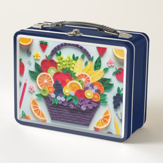 Levendig Fruit Basket Lunchbox Design (Voorkant)