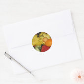Levendig fruit ronde sticker (Envelop)