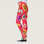 Levendig fruitig Delight patroon Leggings (Links)