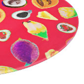 Levendig fruitig Delight patroon Snijplank (Hoek)