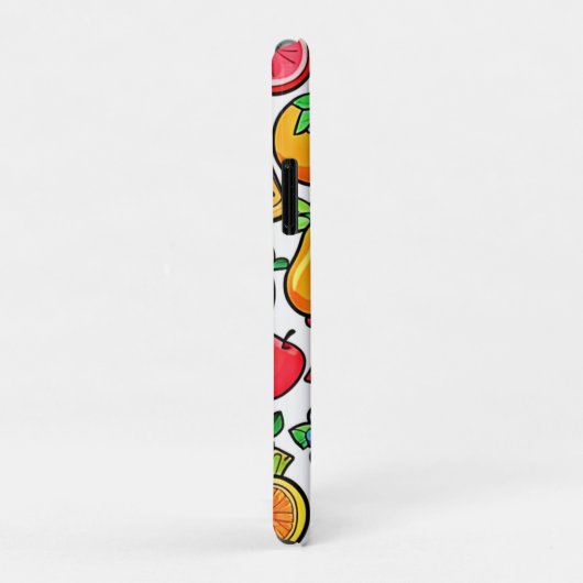 Levendig fruitpatroon Case-Mate iPhone case (Achterkant/rechts)