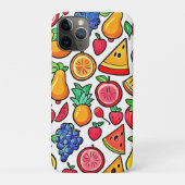 Levendig fruitpatroon Case-Mate iPhone case (Achterkant)