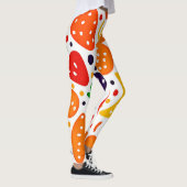 Levendig fruitpatroon leggings (Rechts)