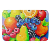 Levendig fruitstilleven badmat (Voorkant)