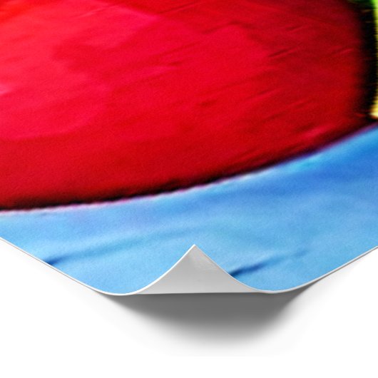 Levendig fruitstilleven poster (Hoek)