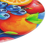 Levendig fruitstilleven snijplank (Hoek)