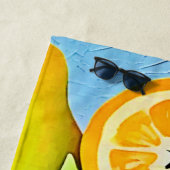 Levendig fruitstilleven strandlaken (In situ)