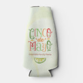 Levendig Fun Cinco de Mayo Party Flesjeskoeler (Voorkant)