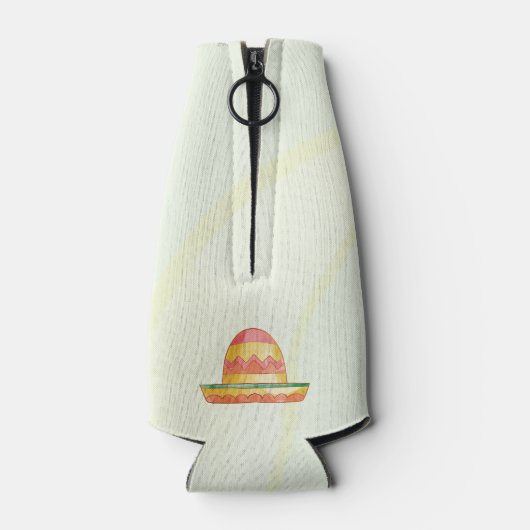 Levendig Fun Cinco de Mayo Party Flesjeskoeler (Achterkant)