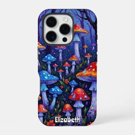 Levendig Fungibos iPhone Hoesje (Achterkant)