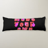 Levendig gedoe-het-zelfdecor, maak je eigen lichaamskussen (Voorkant)