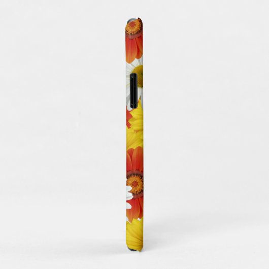 Levendig geel en Oranje Daisy Pattern Case-Mate iPhone Case (Achterkant/rechts)