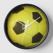 Levendig Geel en Zwart Football (Voetbal) Art (Voorkant)