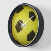 Levendig Geel en Zwart Football (Voetbal) Art (Hoek)