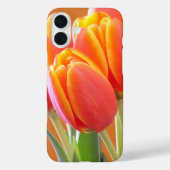 Levendig Geel Gerande Oranje Tulpen Foto Case-Mate iPhone Case (Achterkant)