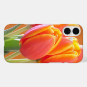 Levendig Geel Gerande Oranje Tulpen Foto Case-Mate iPhone Case (Achterkant (horizontaal))