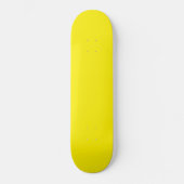 levendig geel skateboard heeft een strakke (Voorkant)