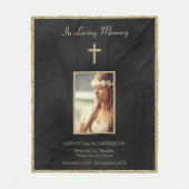 Levendig geheugen in ons hart fleece deken (Voorkant)