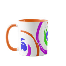 Levendig gekleurd modern artistiek ontwerp