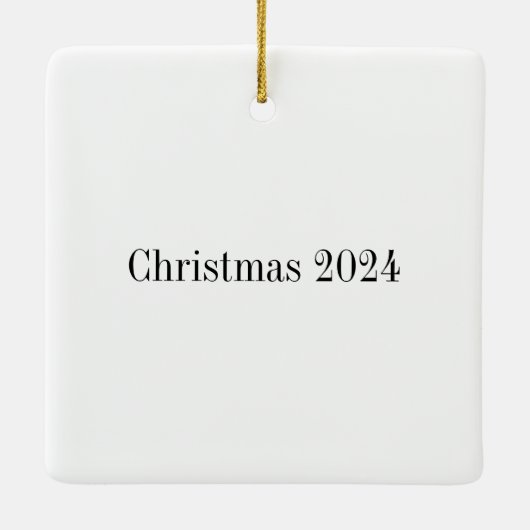 Levendig gekleurd rendier keramisch ornament (Achterkant)