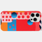 Levendig gekleurde achtergrond met stippen Case-Mate iPhone case (Achterkant (horizontaal))