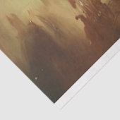 Levendig gekleurde Afrikaanse Leeuw Decoupage Tissuepapier (Detail)