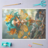 Levendig gekleurde Fairy Decoupage Tissuepapier (Craft)