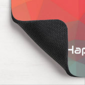 Levendig Geometrisch Abstract Aangepast Monogram S Muismat (Hoek)