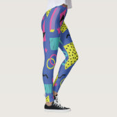 levendig geometrisch Abstract patroon Leggings (Rechts)