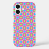 Levendig Geometrisch Abstract Psychedelisch Patroo Case-Mate iPhone Case (Achterkant)