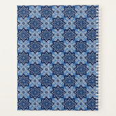 Levendig geometrisch bloemenpatroon planner (Achterkant)