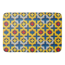 Levendig geometrisch patroon met felle kleuren