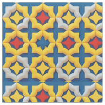 Levendig geometrisch patroon met gedurfde kleuren